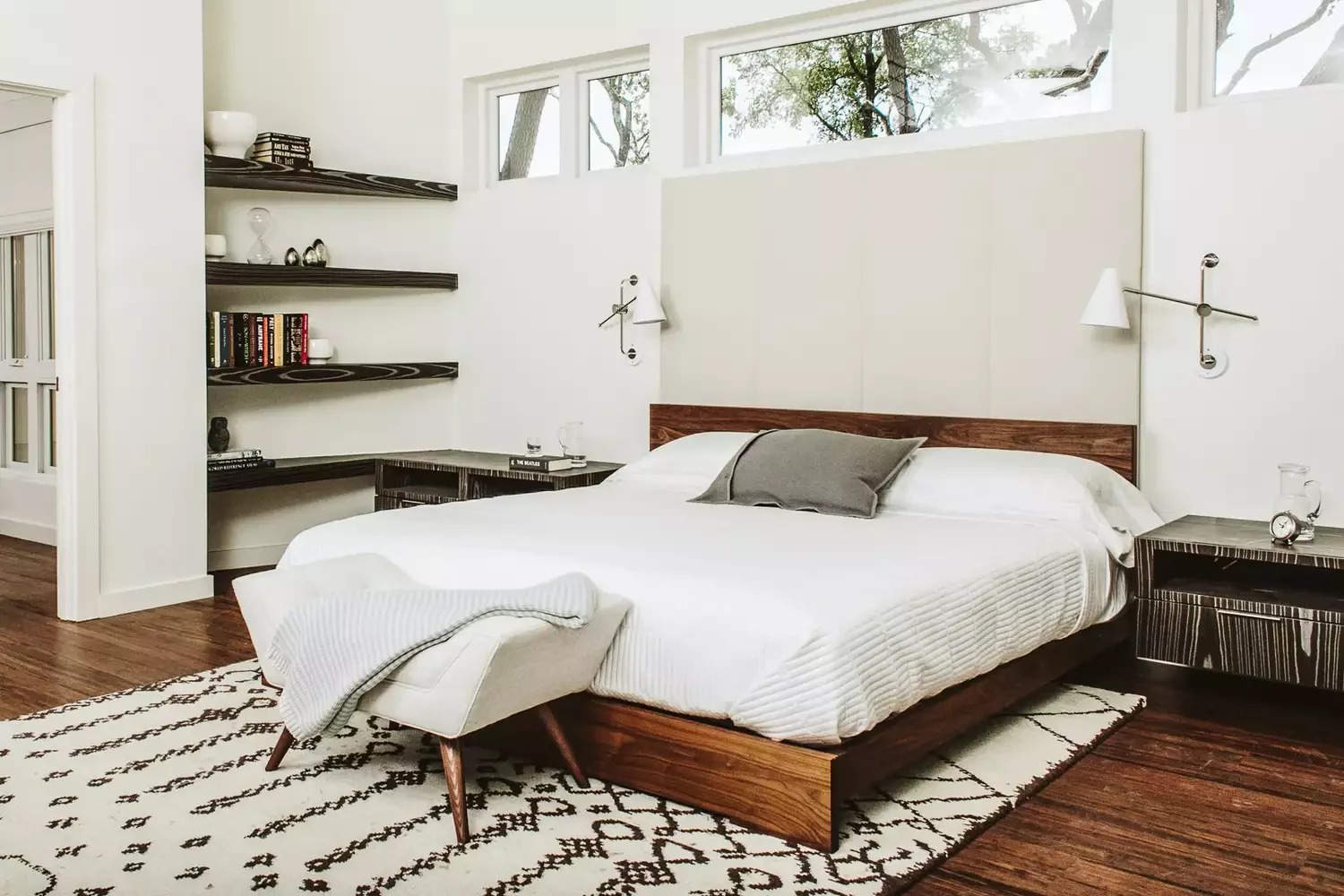 Try White Walls and Wood