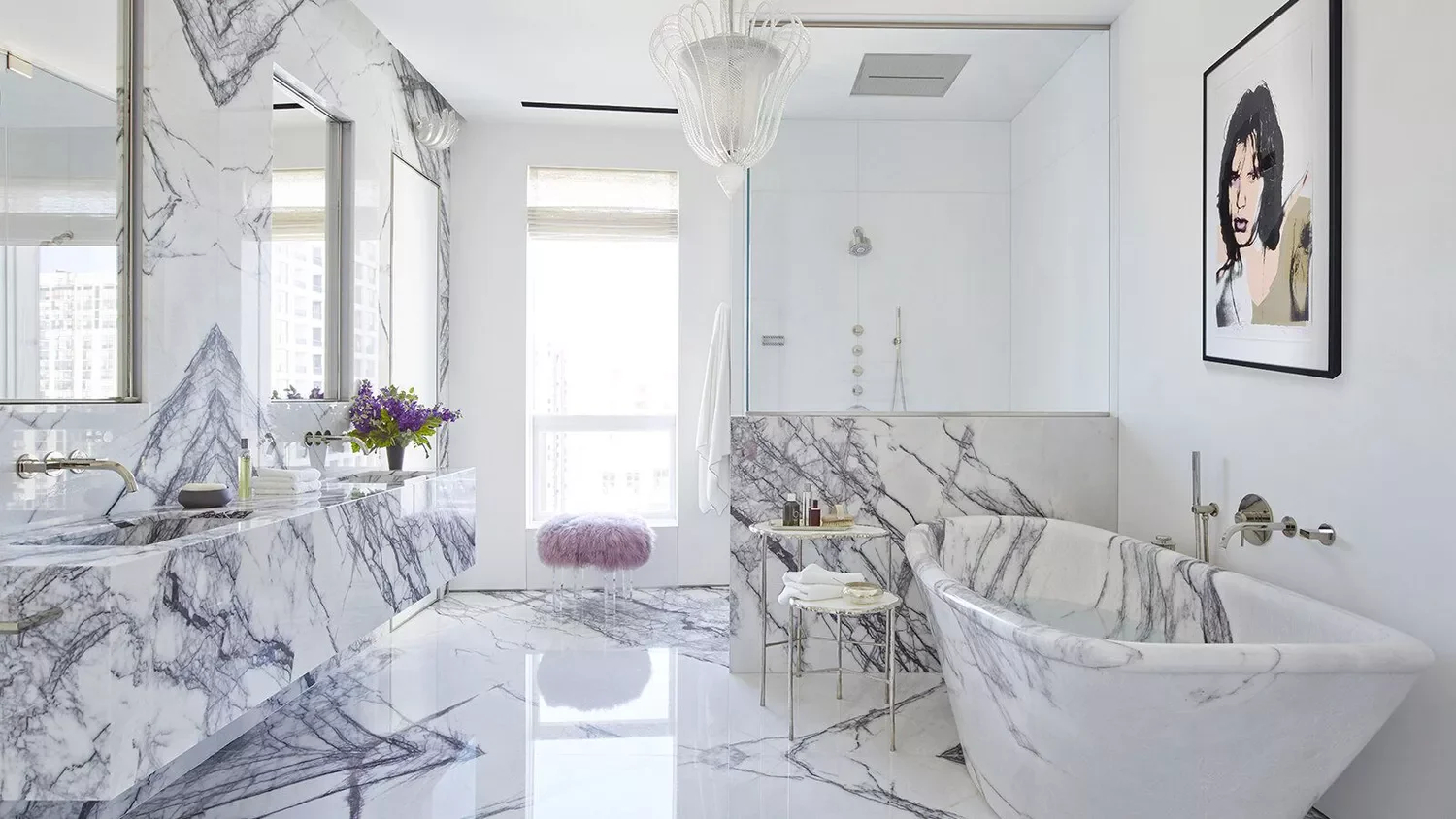 Try a Marbled Look
