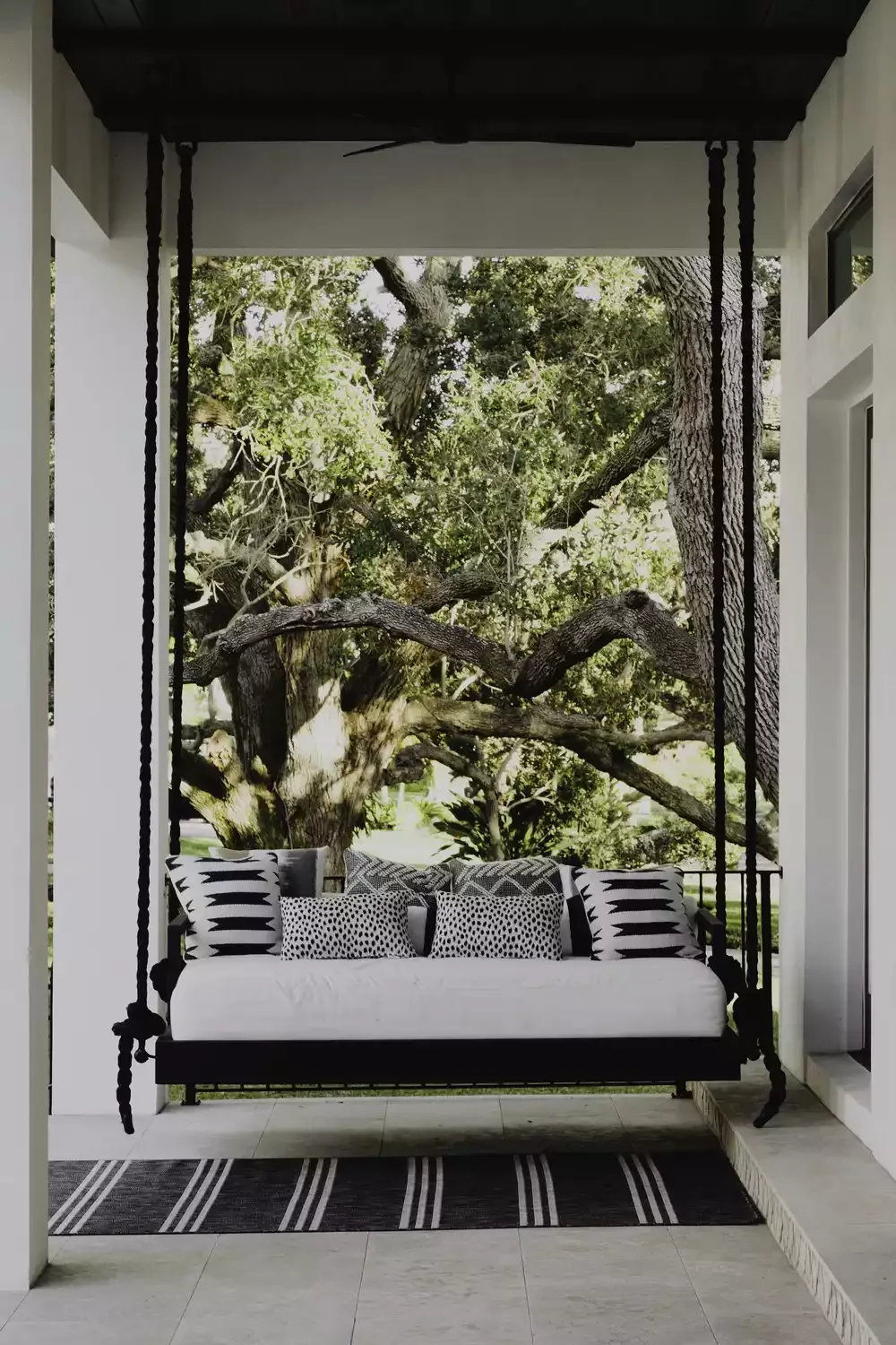 Try a Modern Porch Swing