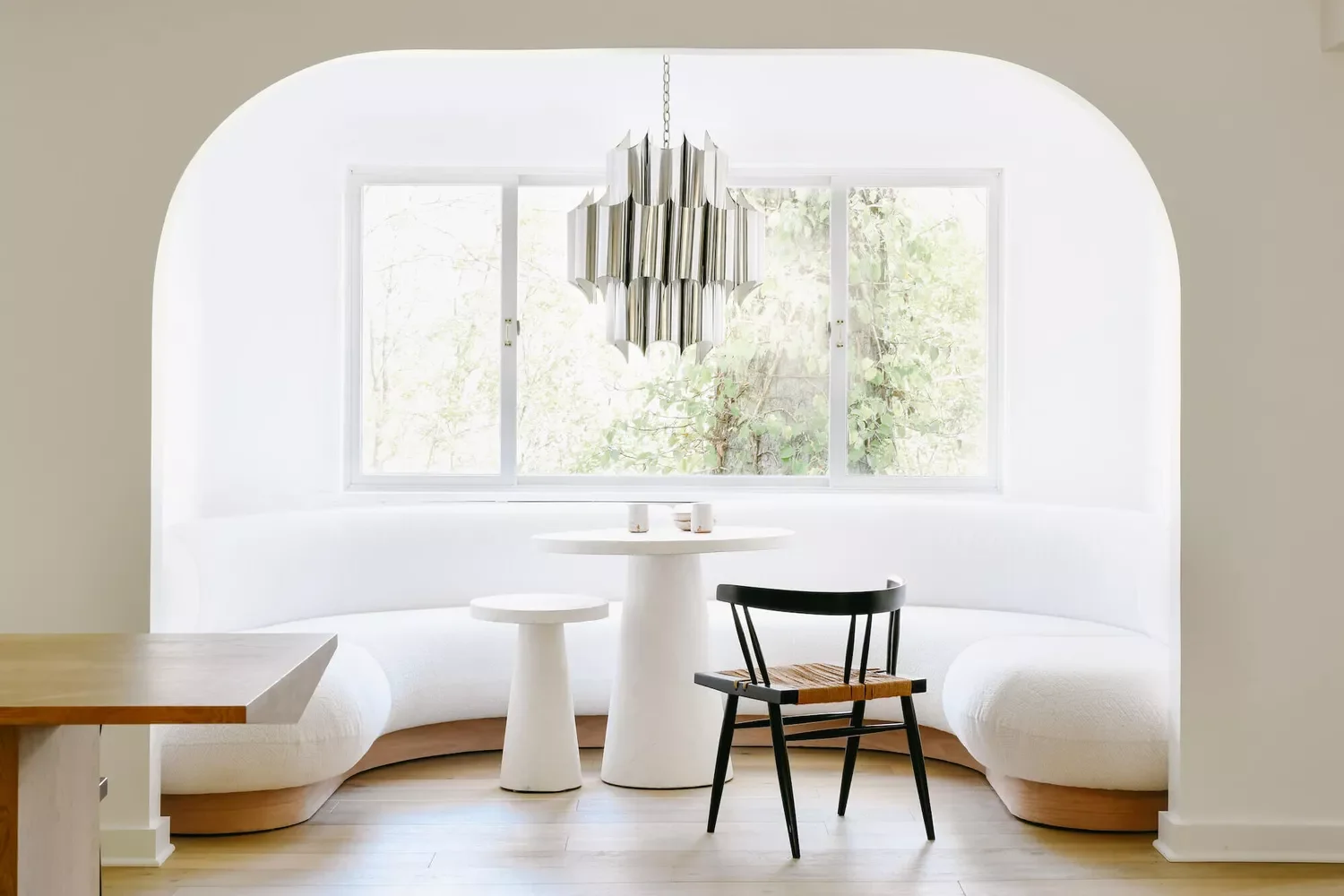 Try a U-Shaped Banquette