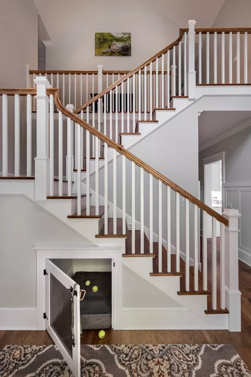 Under-Stairs Dog Kennel
