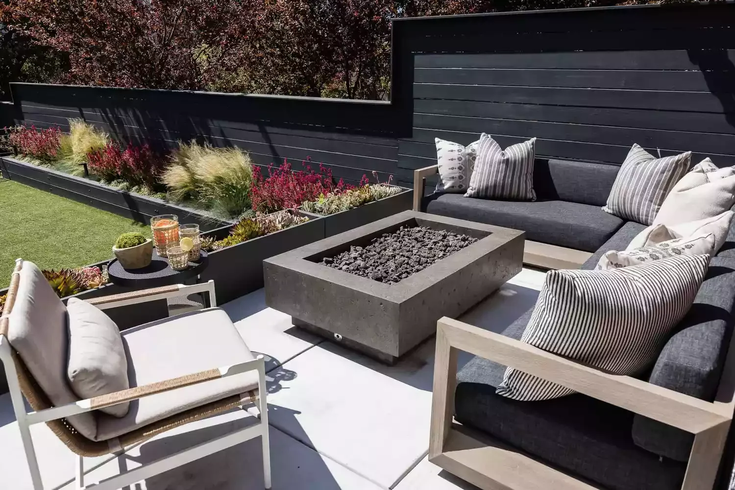 Upholstered Outdoor Seating