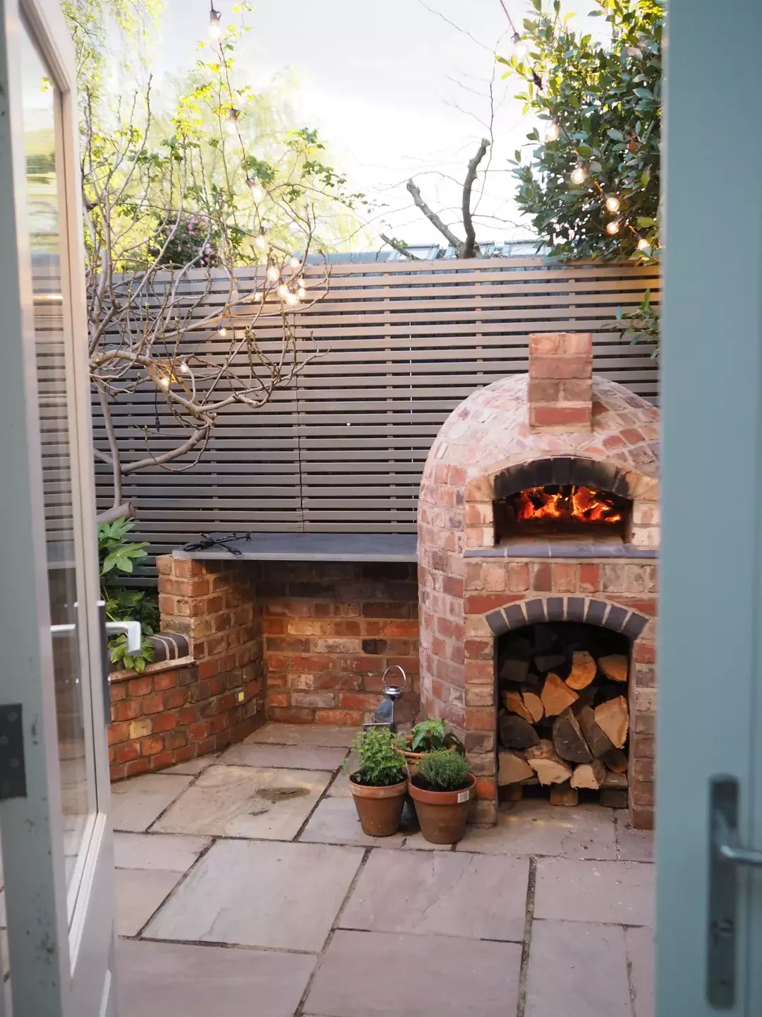 Urban Backyard Kitchen