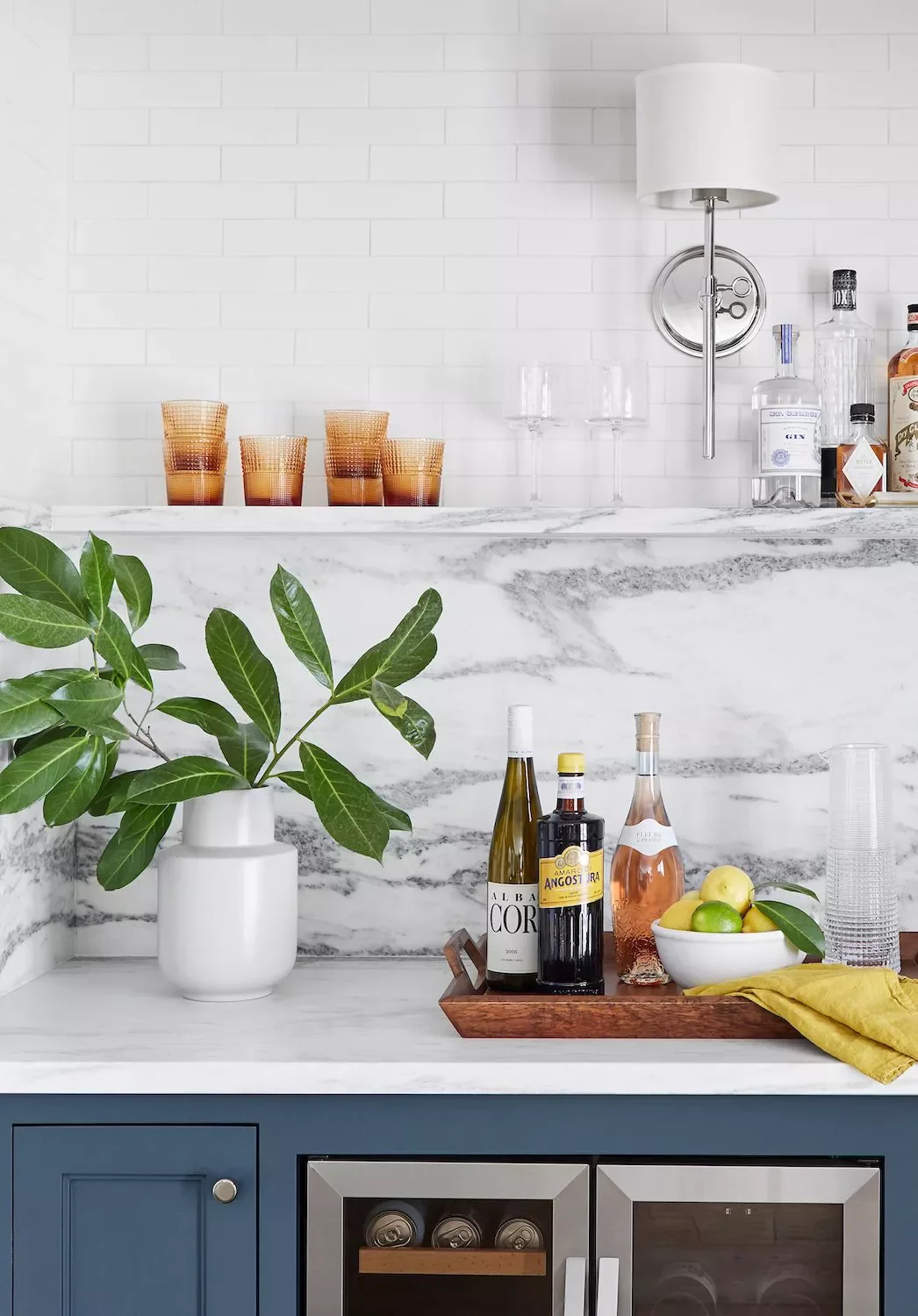 Use Colored Glassware