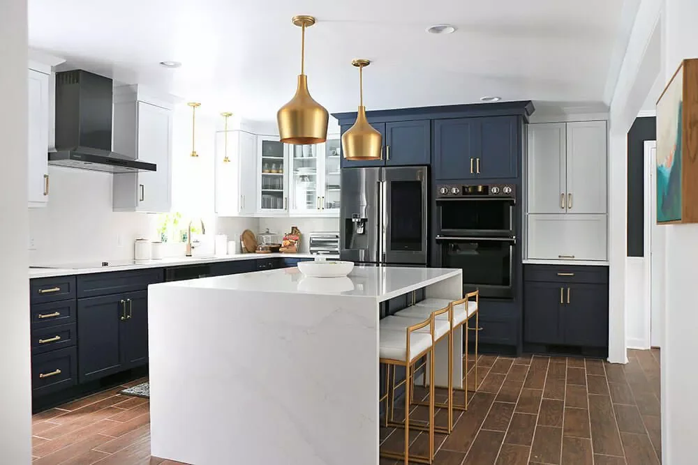 Use Glass-Front Cabinets