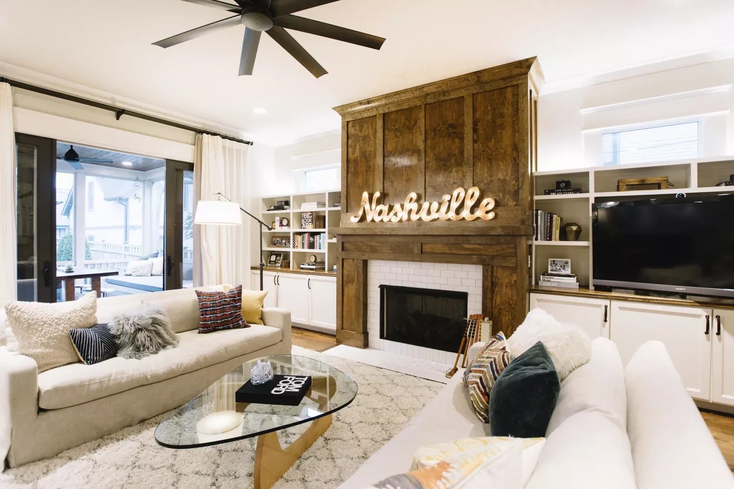 Use Wall-Matched Window Treatments