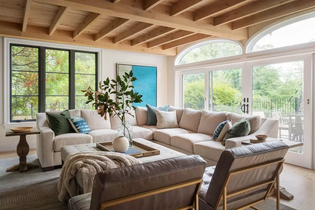 Use Wood Ceilings in an Open Floor Plan