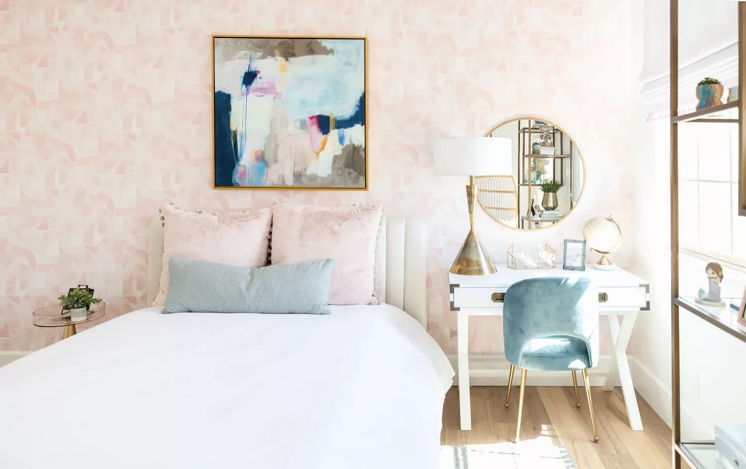 Use a Desk as a Nightstand