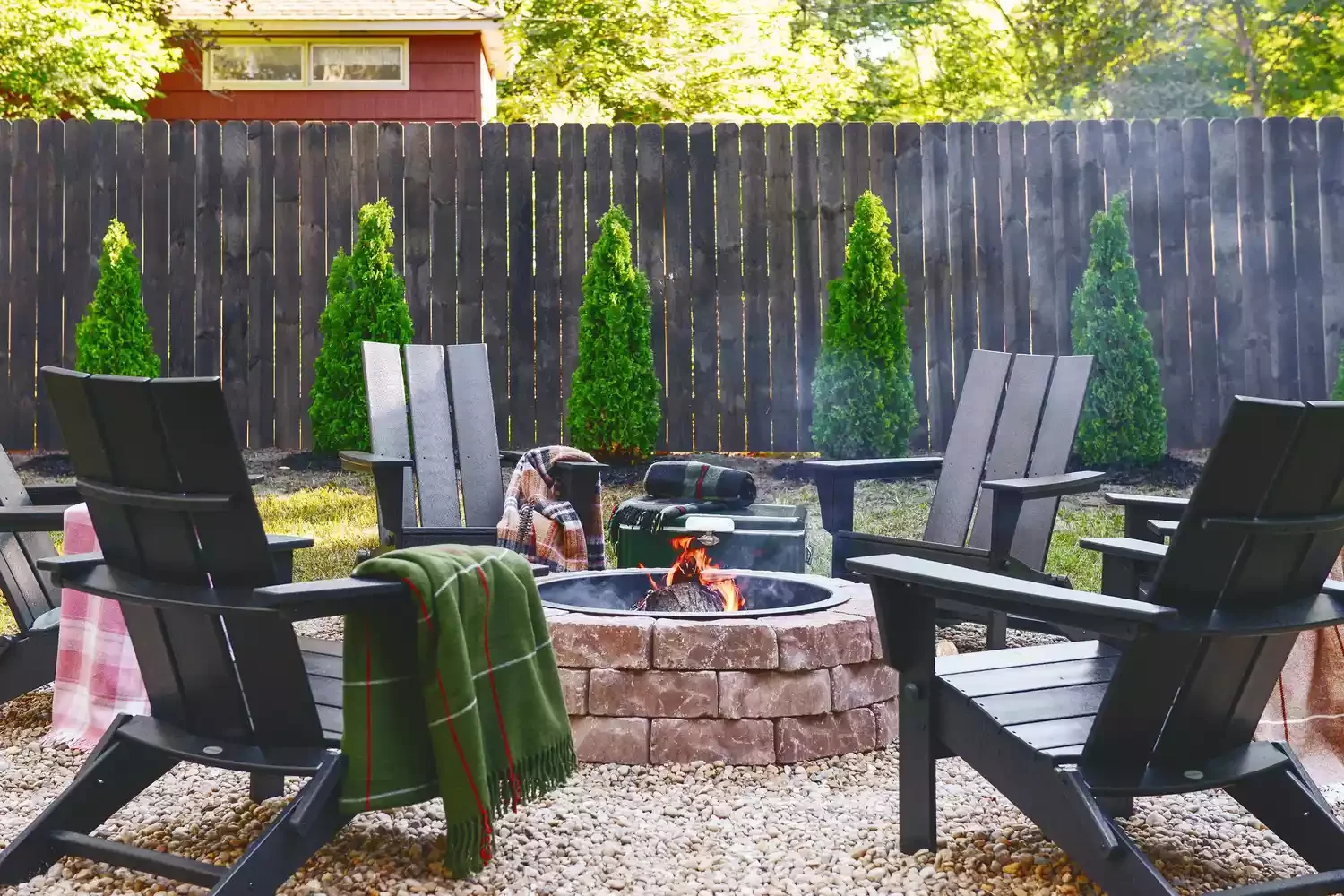 Use a Fire Pit Kit