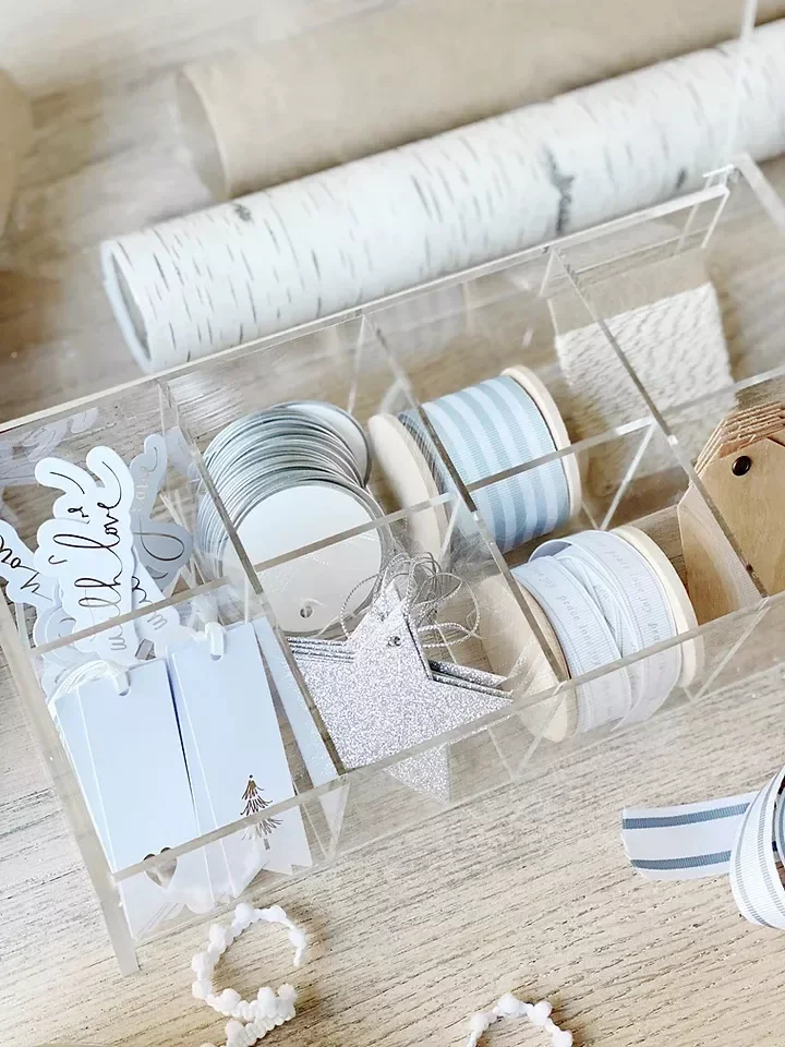 Use an Acrylic Organizer