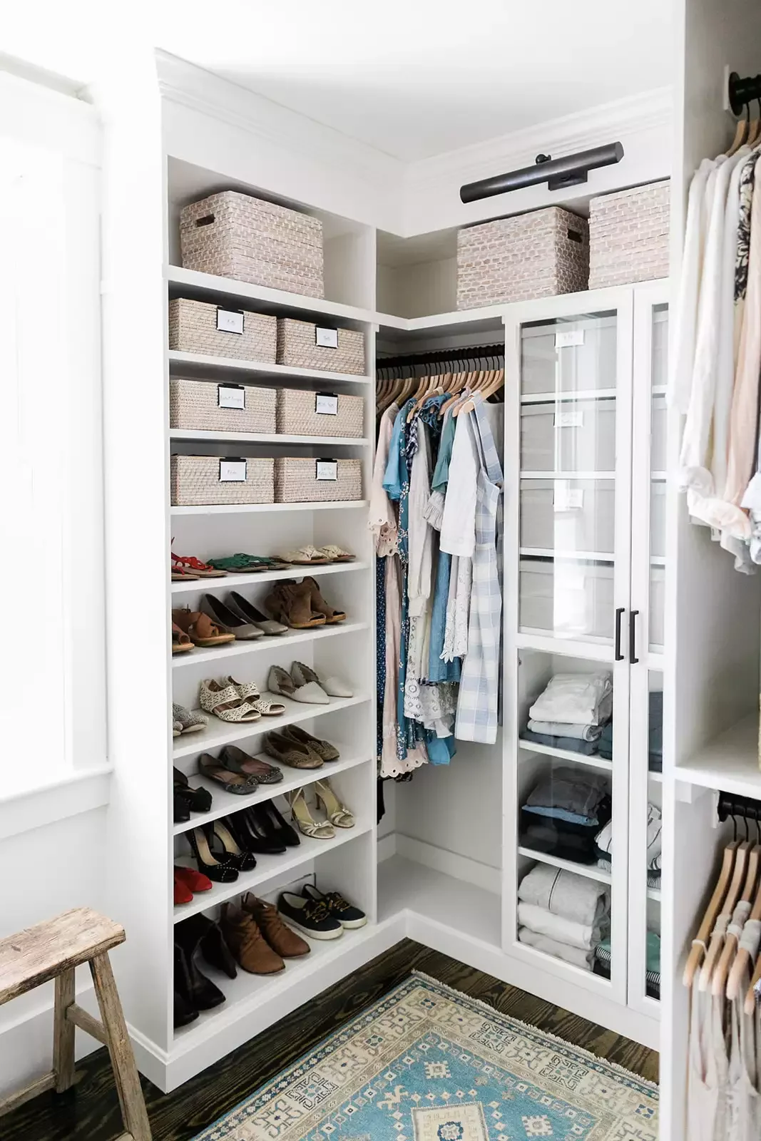 Use the Space at the Top of Your Closet