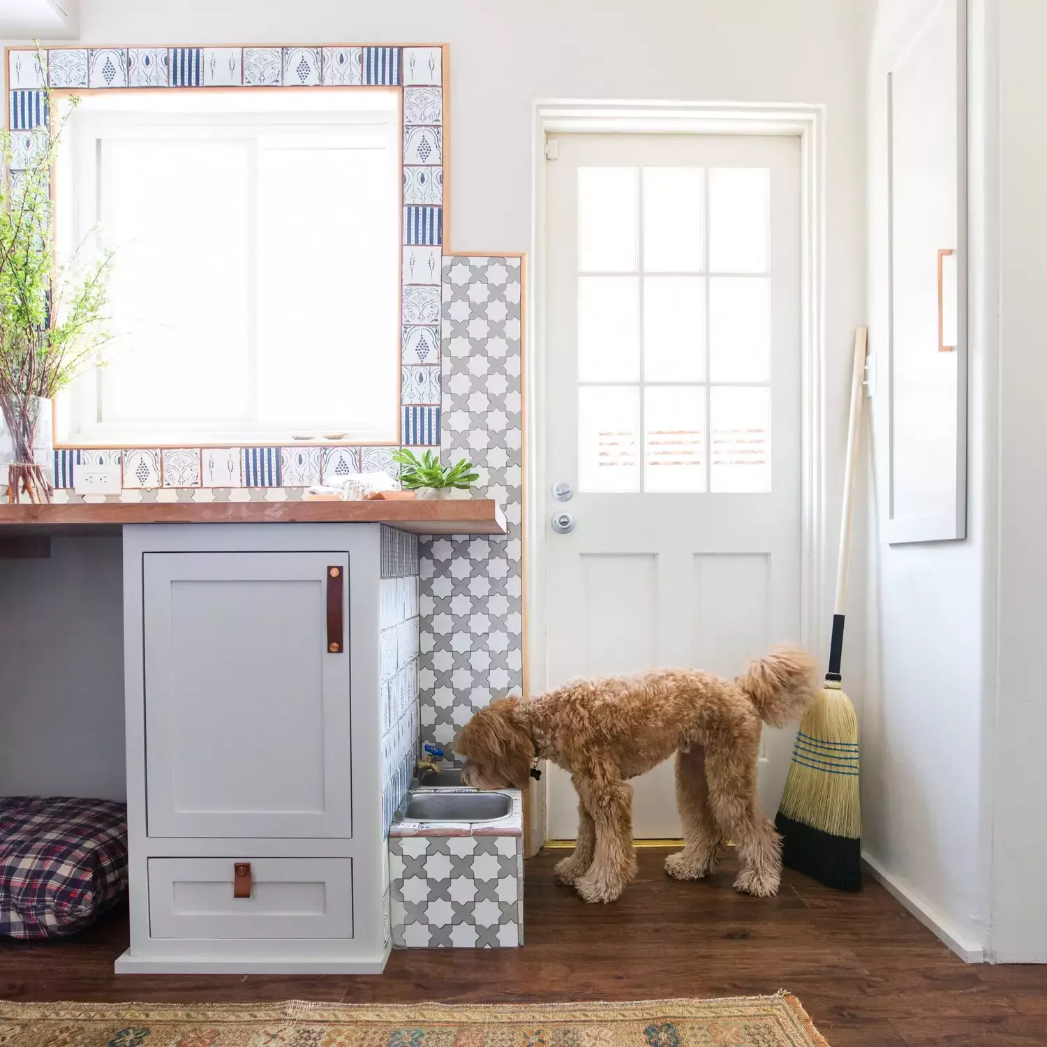 Utility Room Feeding Station