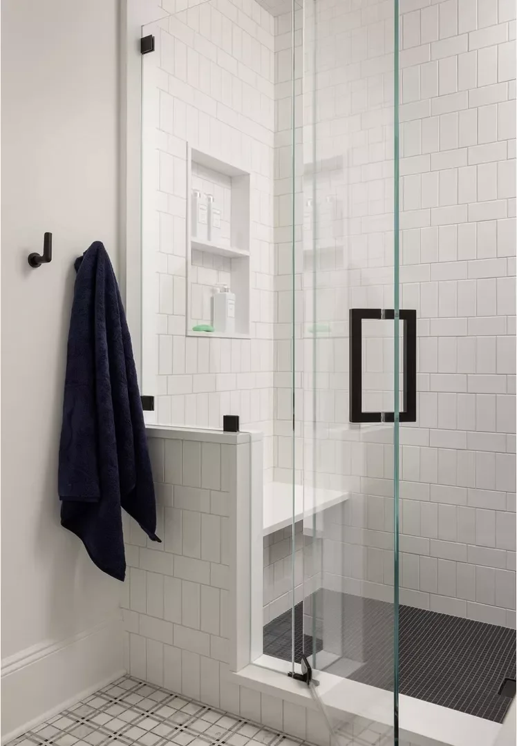 Vertical Tiled Shower