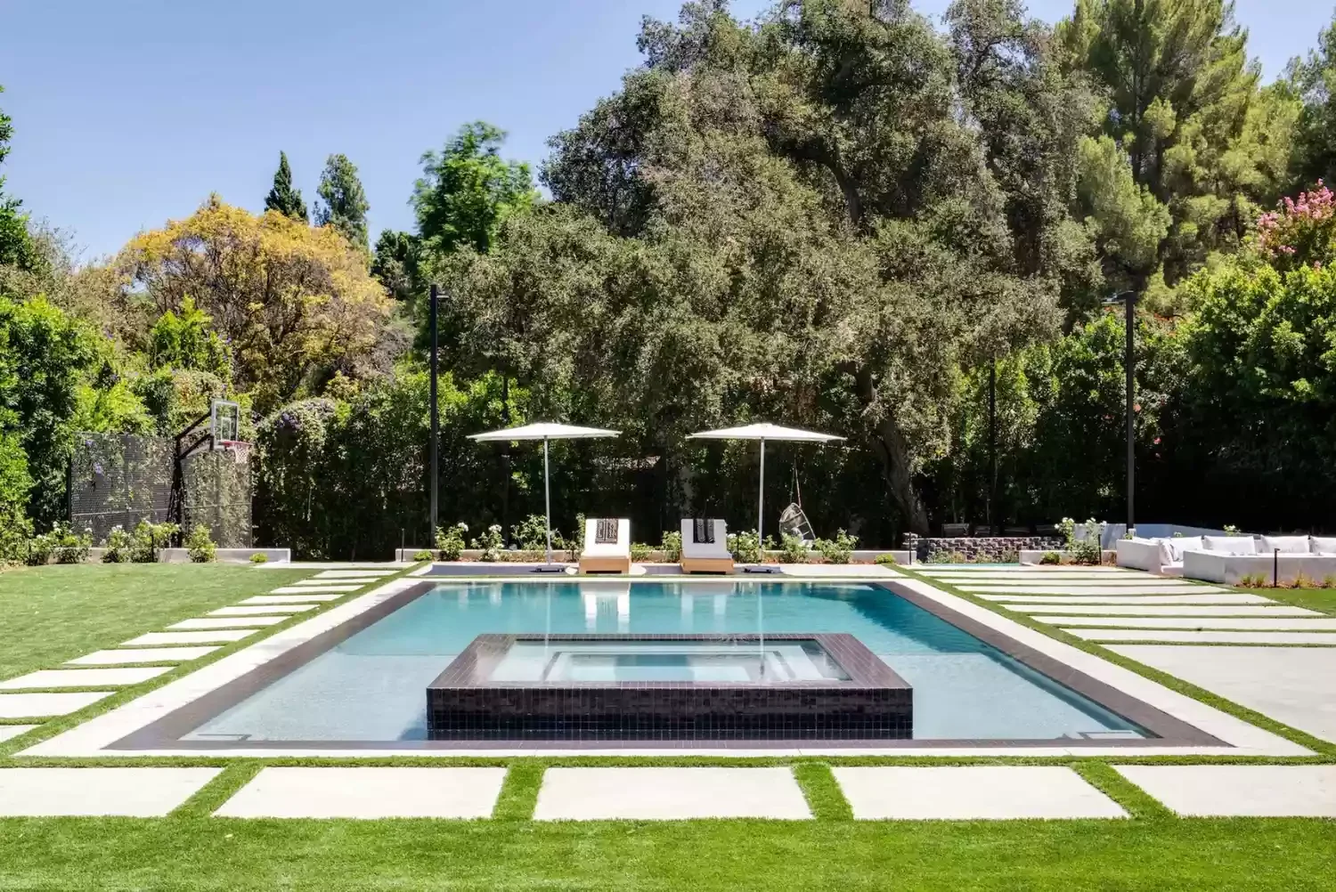 Walkway Around the Pool