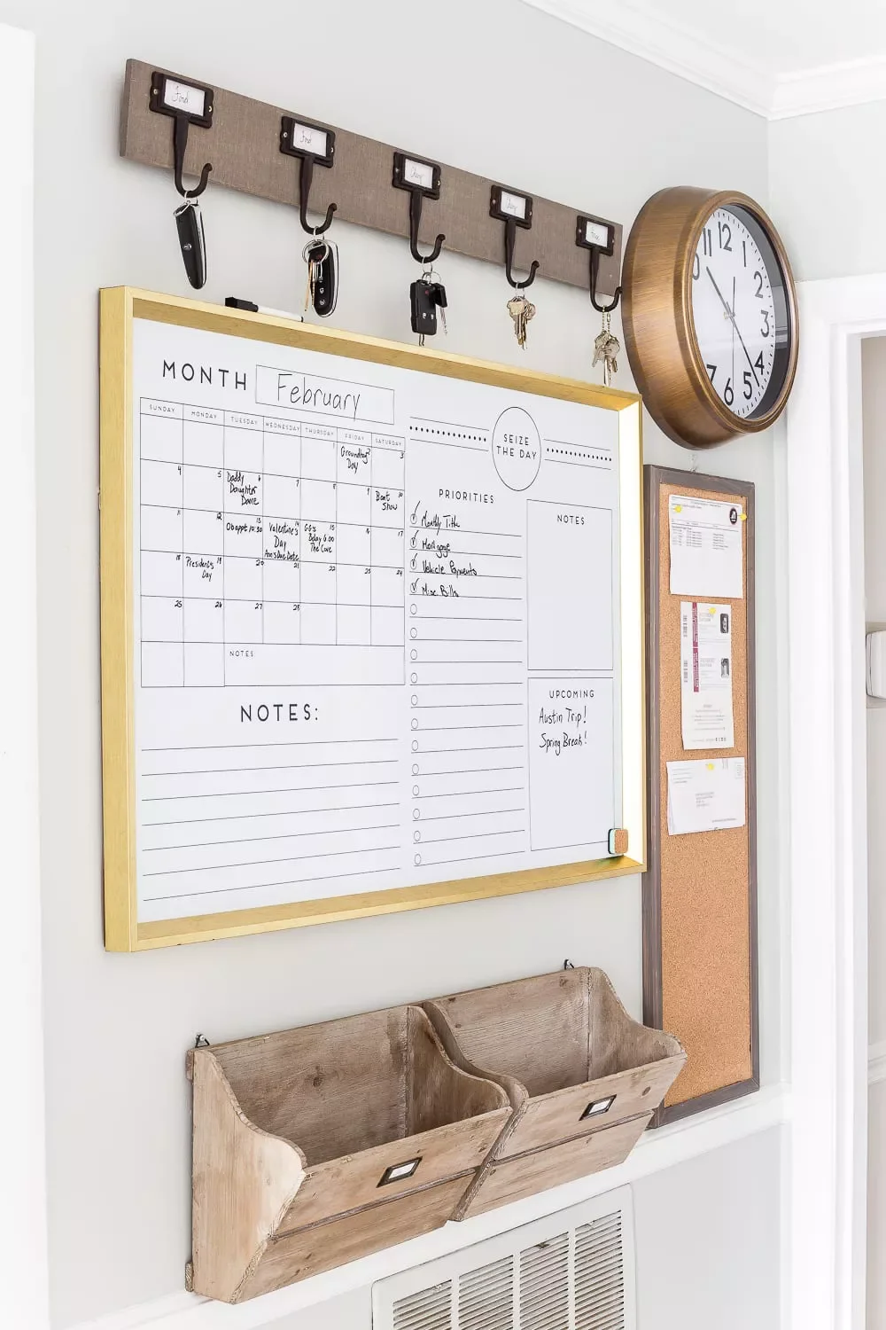 Wall Command Center
