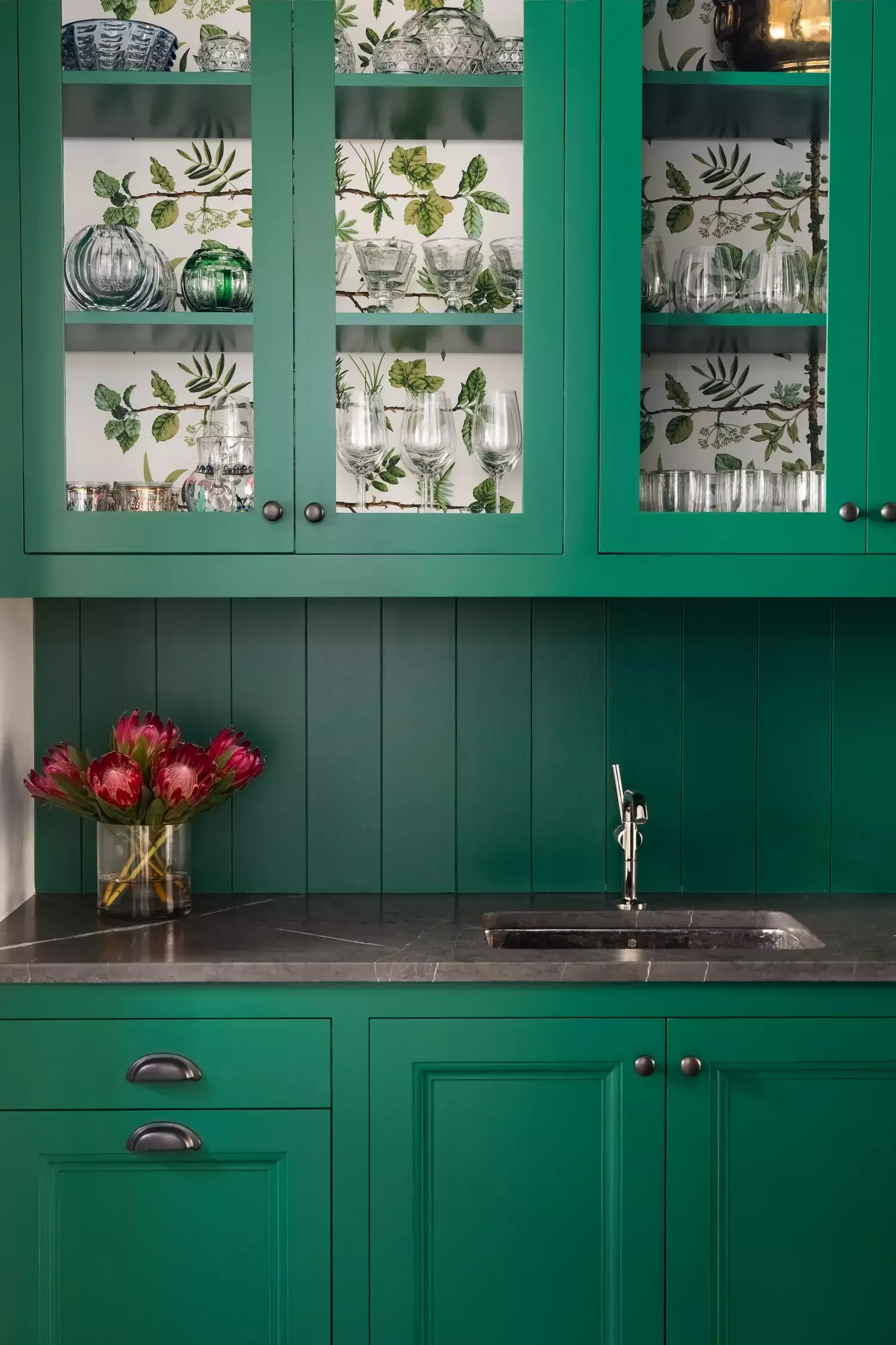 Wallpaper Cabinet Backs