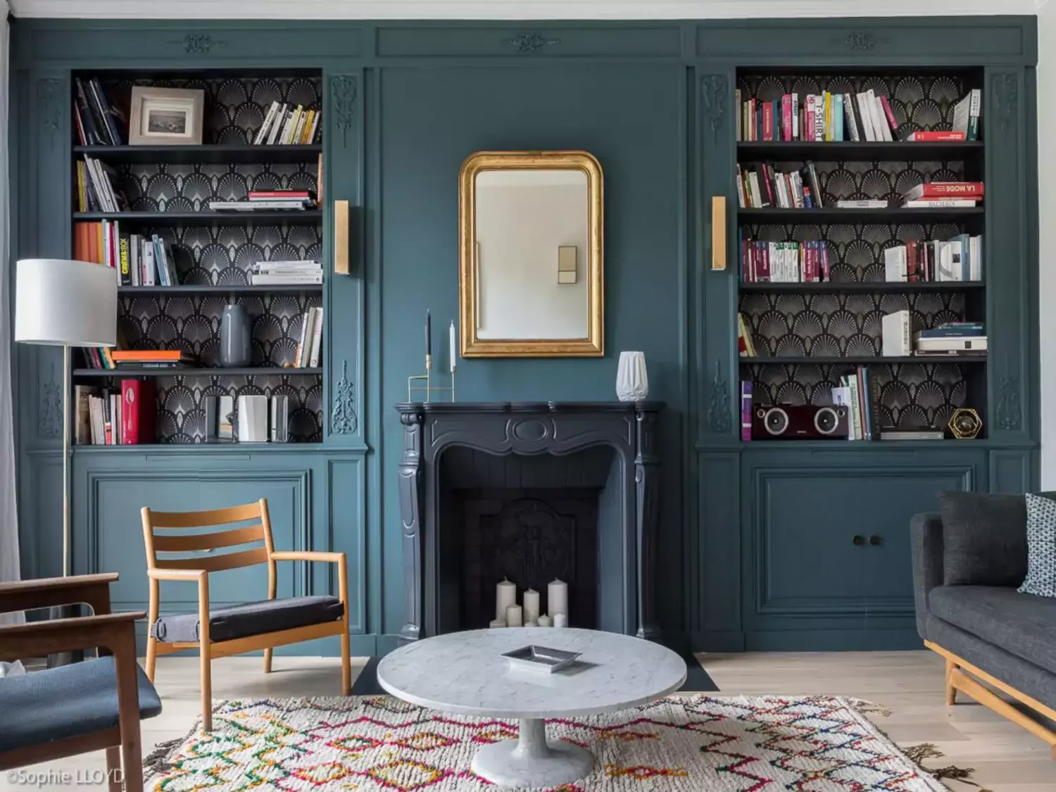 Wallpaper the Built-Ins
