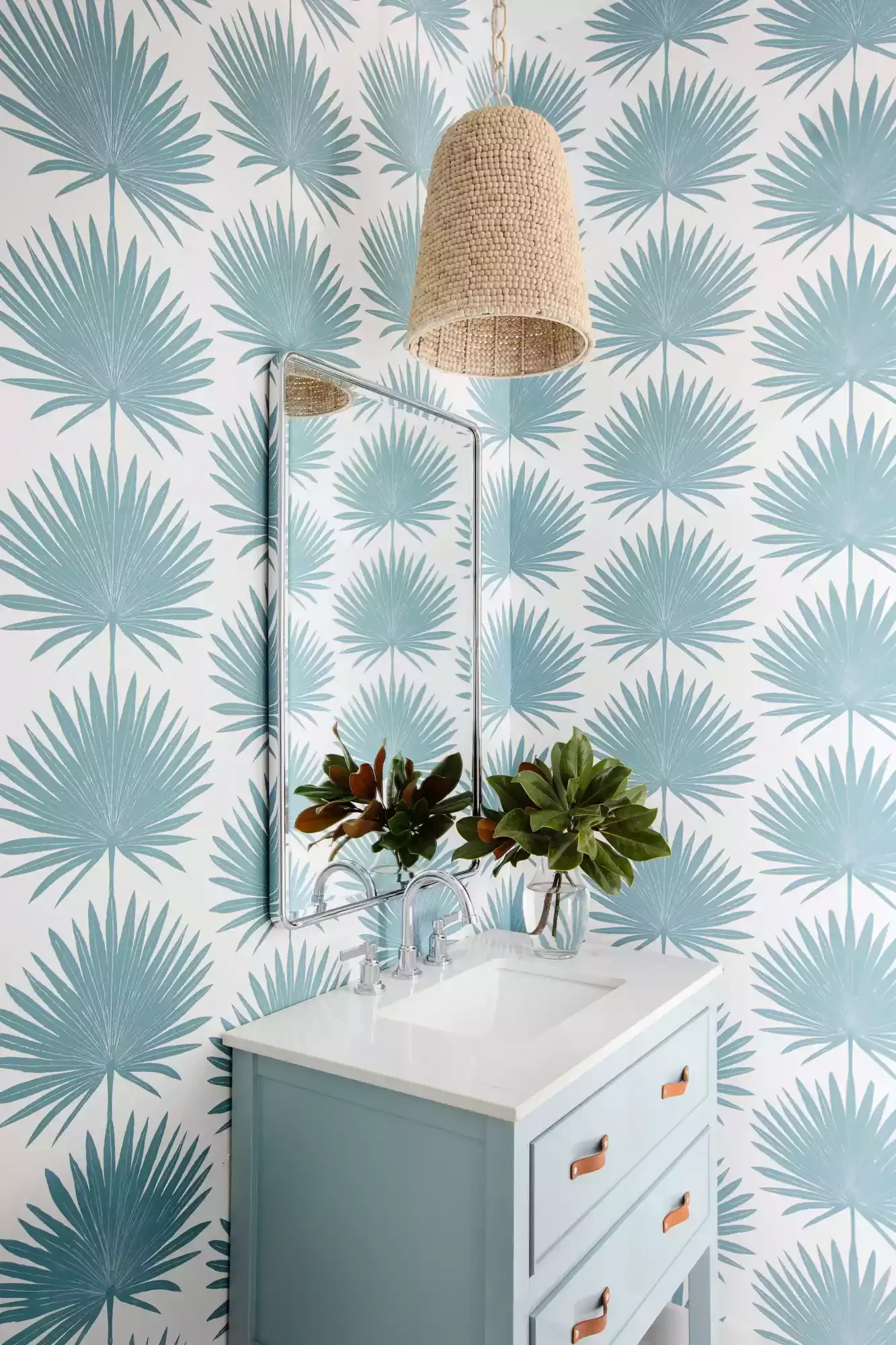 Wallpaper the Powder Room