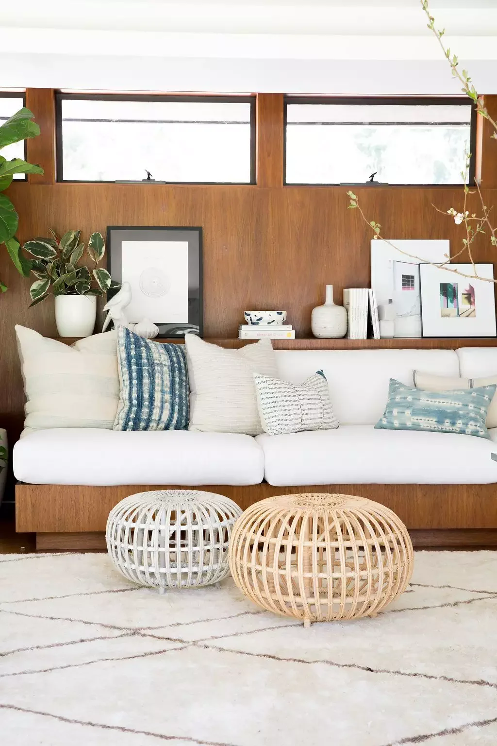 Wood Wall and Furniture
