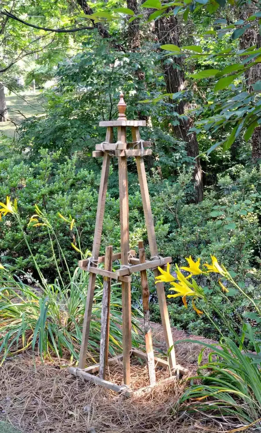 Wooden Obelisk