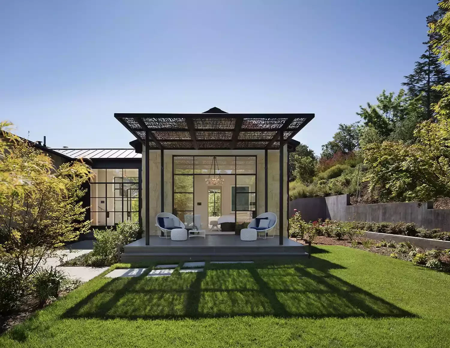 Woven Pergola