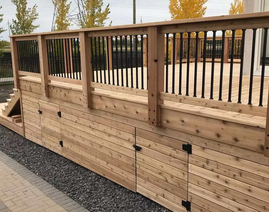 Wrap Around Deck Storage