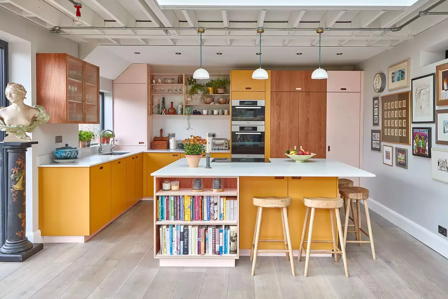 Yellow + Pink