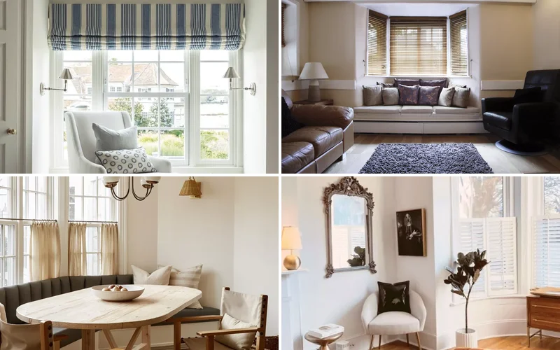 22 Stunning Bay Window Treatment Ideas That Transform Spaces
