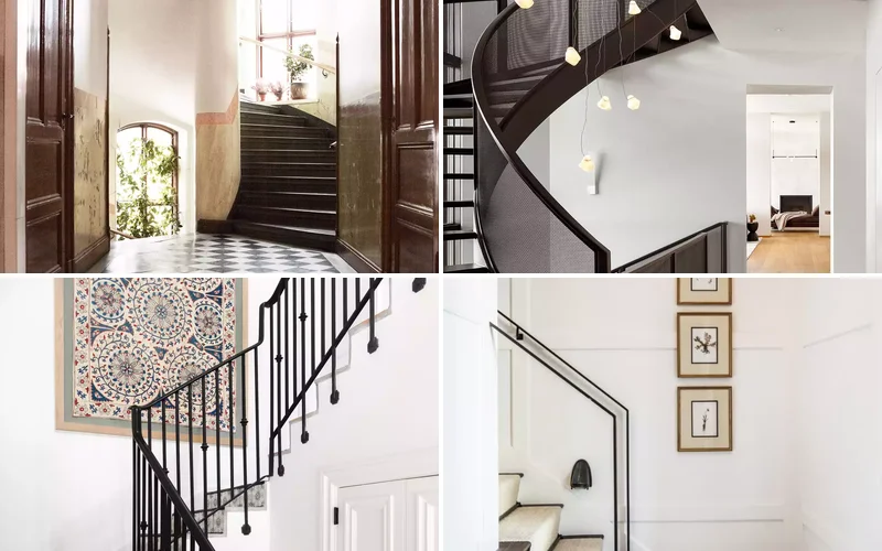 20 Black Painted Staircase Ideas for Stunning Interior Drama