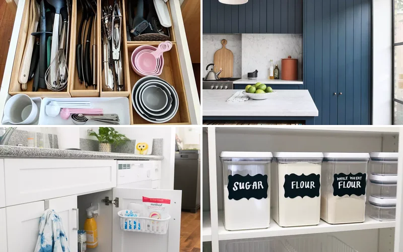58 Smart Kitchen Organization Ideas for a Clutter-Free Space