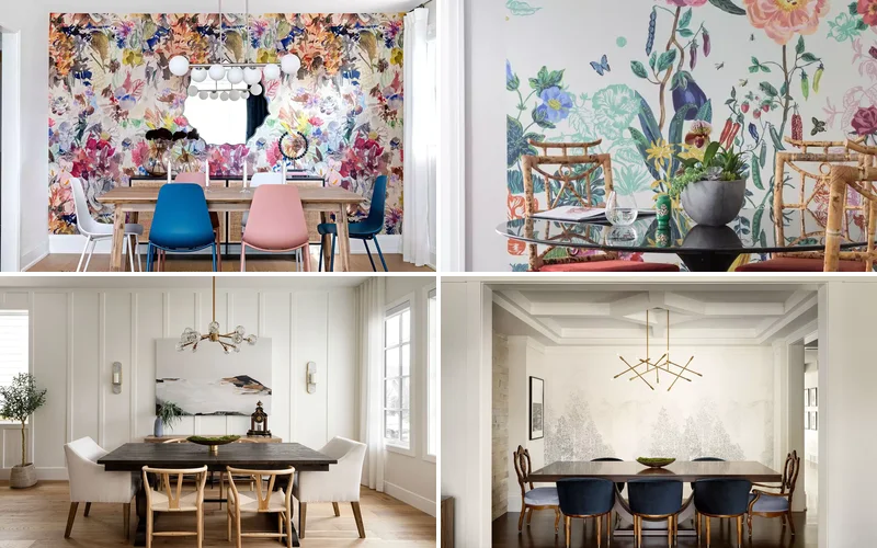 21 Dining Room Accent Wall Ideas to Elevate Your Dinner Parties