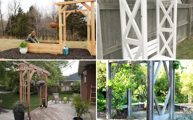 13 Beautiful Garden Arch Ideas You Can DIY at Home