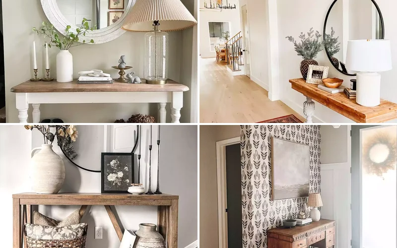 30 Entryway Table Styling Ideas for Stunning First Impressions