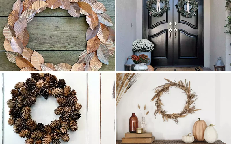 66 Creative Fall Wreath DIY Projects to Try This Season