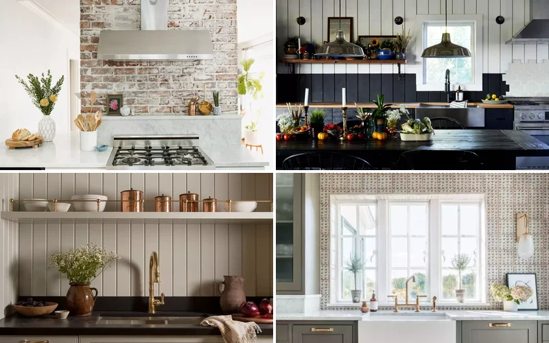 39 Stunning Farmhouse Kitchen Backsplash Ideas for Every Style