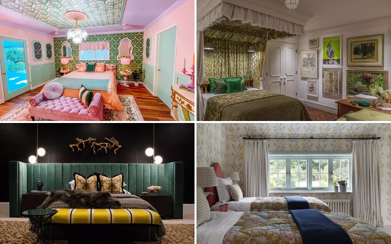 32 Bold Maximalist Bedroom Ideas for More-Is-More Lovers