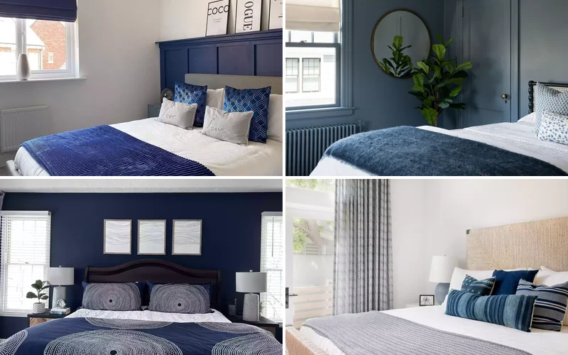 25 Navy Blue Bedroom Ideas That Transcend Nautical Themes