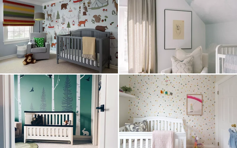 19 Creative Nursery Accent Wall Ideas for Baby’s Room