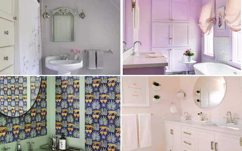 28 Small Bathroom Paint Colors That Create Spacious Vibes
