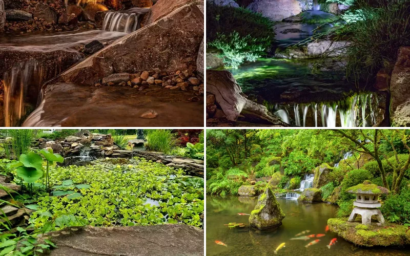 25 Small Pond Waterfalls Perfect for Your Backyard Space