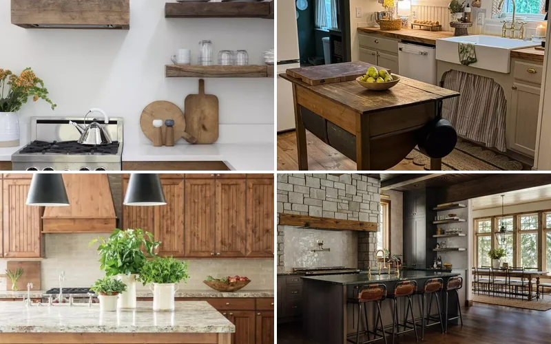 15 Rustic Kitchen Cabinet Ideas for Adding Warmth and Character