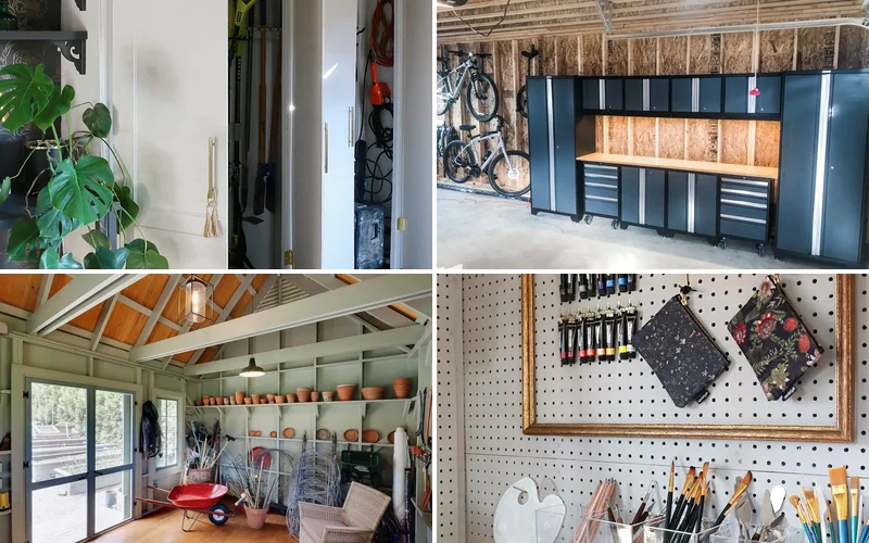 25 Smart Shed Storage Solutions to Organize Your Space