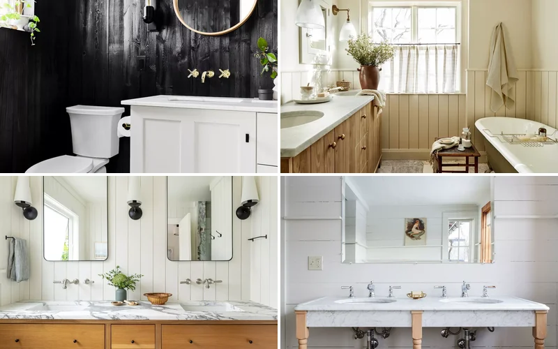 39 Shiplap Bathroom Ideas for Farmhouse & Modern Design