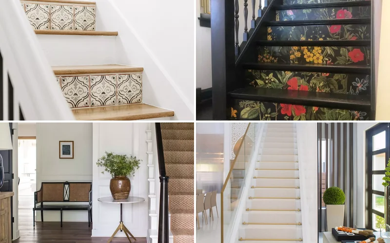 33 Creative Stair Riser Ideas to Transform Your Home