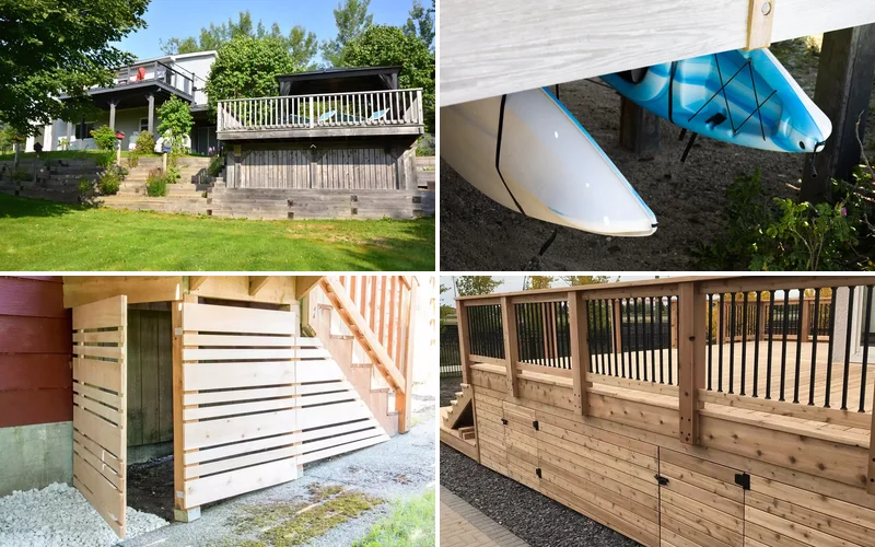 10 Smart Under-Deck Storage Ideas for Outdoor Organization