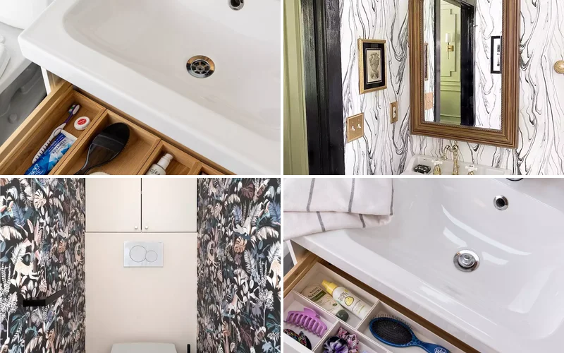 43 Clever Small Bathroom Storage Solutions Plus Organization