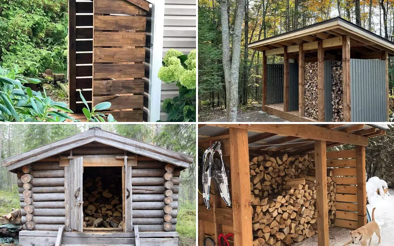 10 Stylish Wood Shed Ideas for Your Storage Requirements
